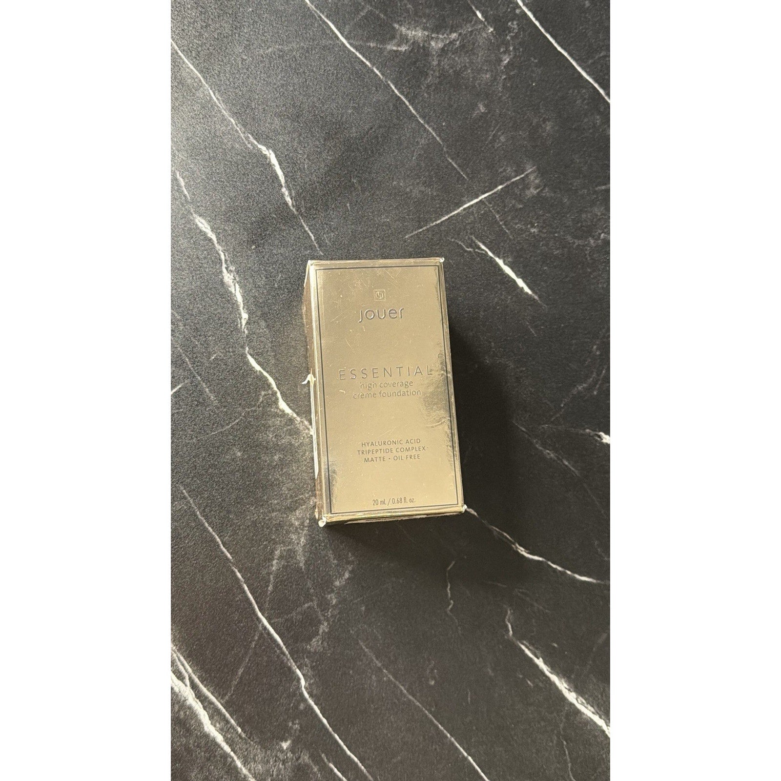 Jouer Essential High Coverage Creme Foundation W/Hyaluronic Acid, .68oz, Cavier