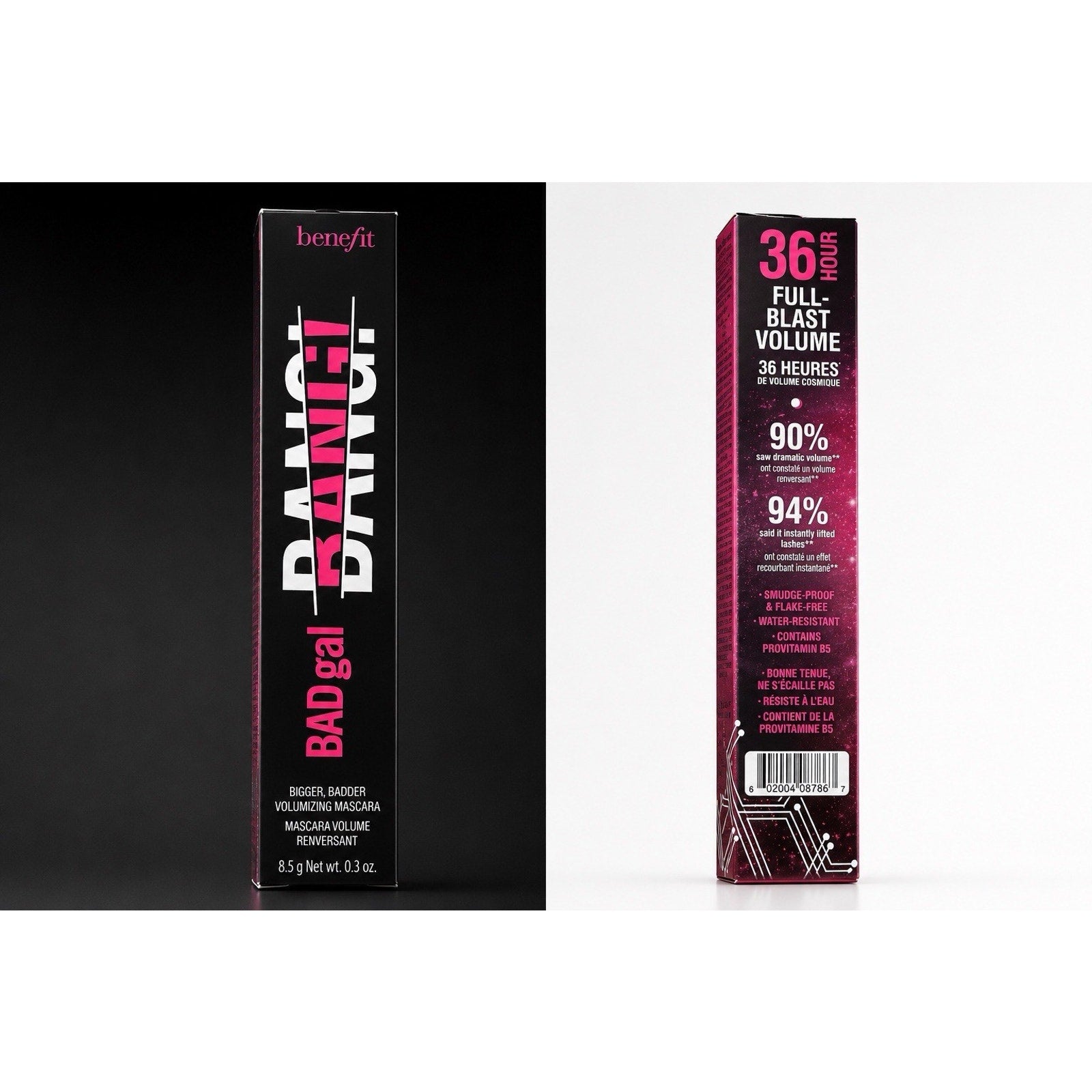 Benefit BADgal Bang 36-Hour Full-Blast Volumizing Mascara - Black