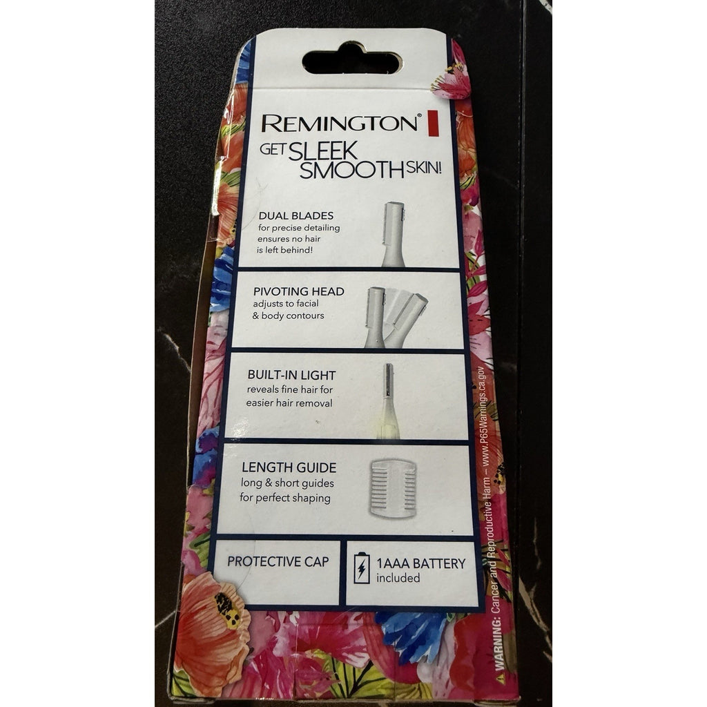Remington Smooth & Silky Facial Pen Trimmer, MPT3800SSH, Open Box