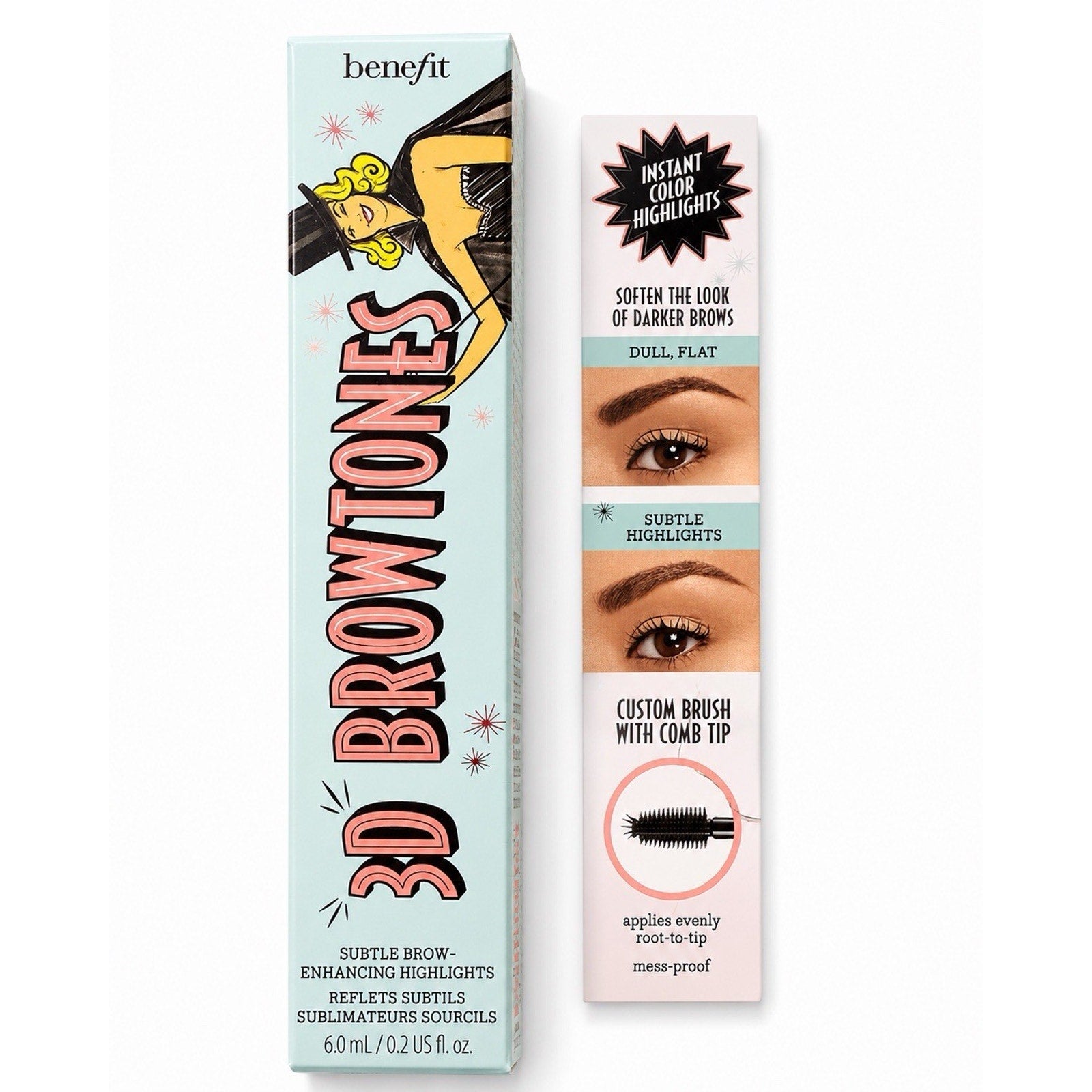 Benefit 3d Browtones Subtle Brow Enhancing Highlights - Copper 6 ml/0.2 oz