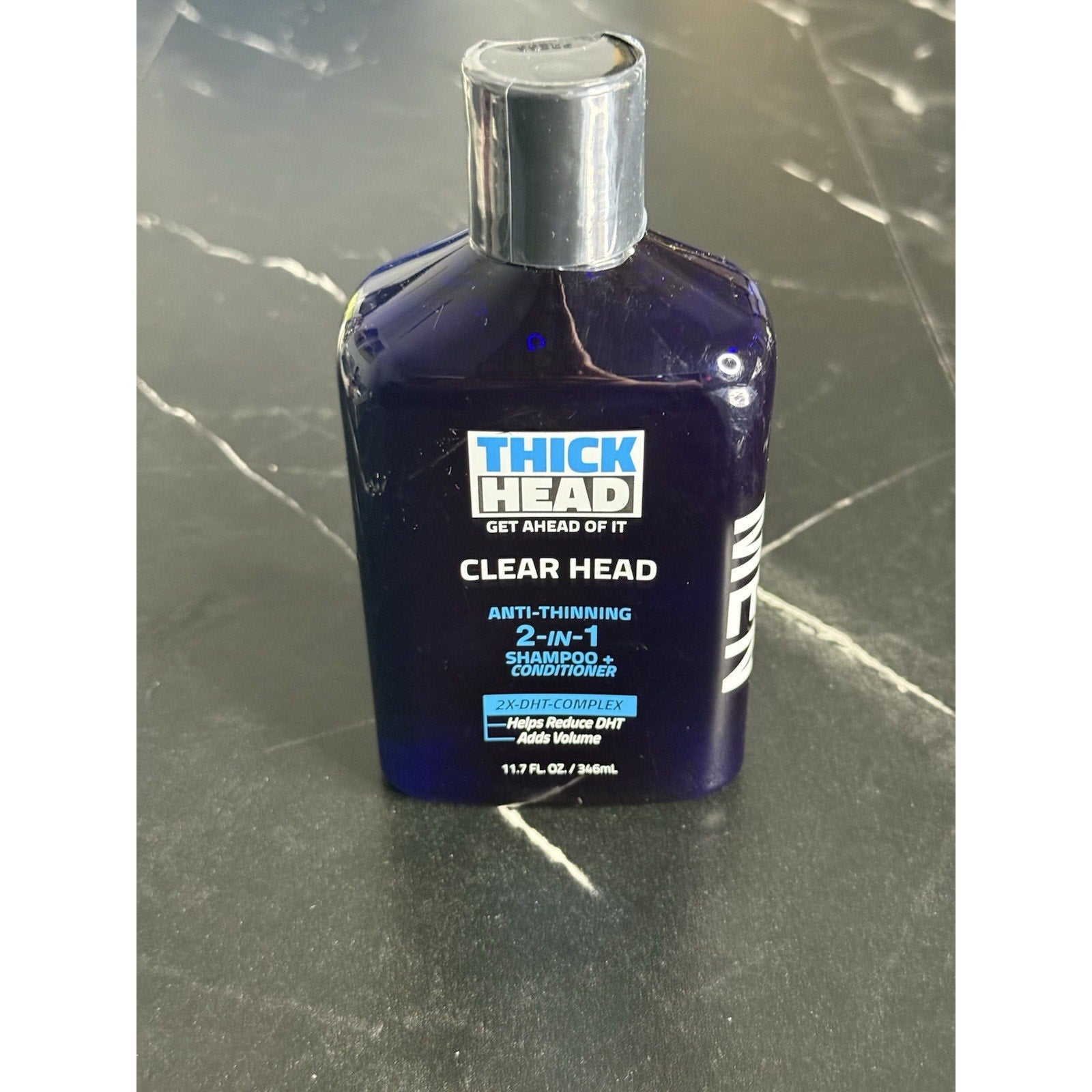 THICK HEAD Anti-Thinning 2-in-1 Shampoo + Conditioner For Men 2XDHT Complex NEW