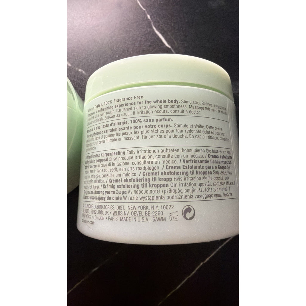 Clinique Sparkle Skin Body Exfoliating Cream Full Size 8.5oz/250ml New