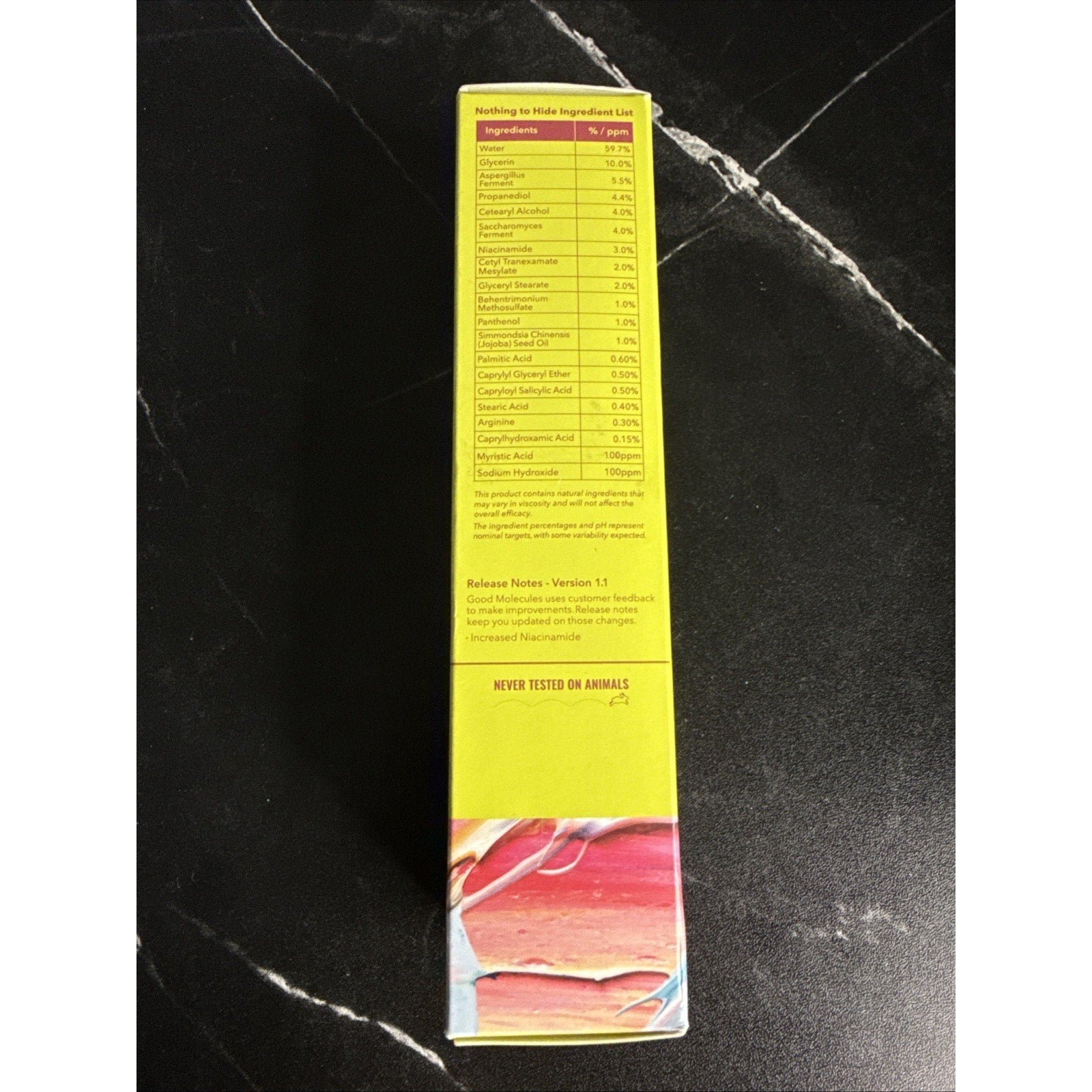 GOOD MOLECULES Discoloration Correcting Body Treatment (4 fl Oz/120 mL), SEALED