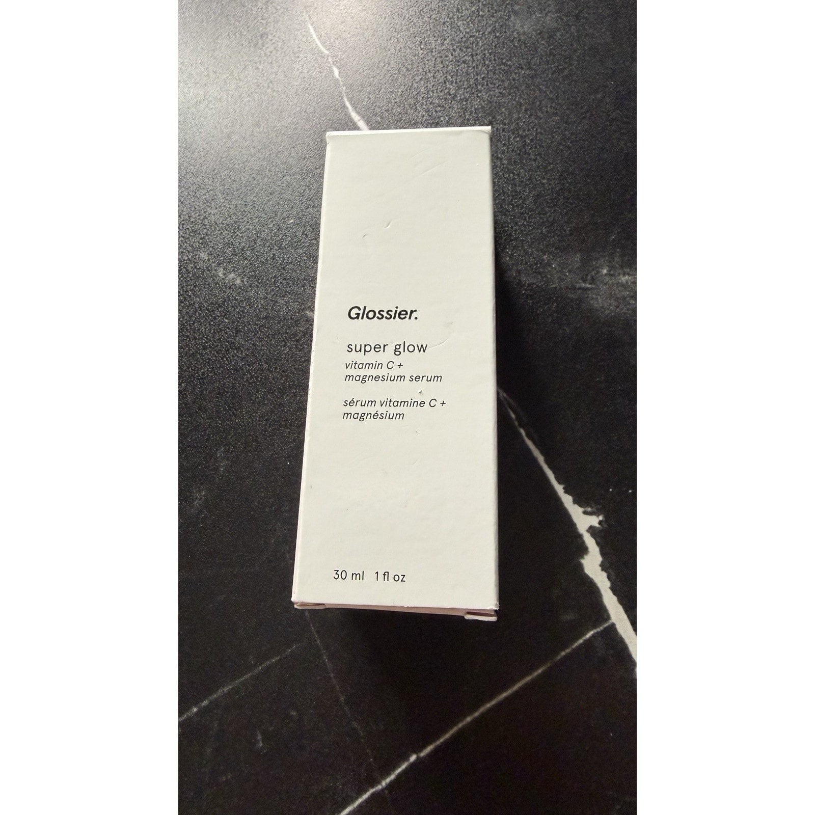 Glossier Super Glow Serum 1 oz / 30 mL + Vitamin C Magnesium – Brand New