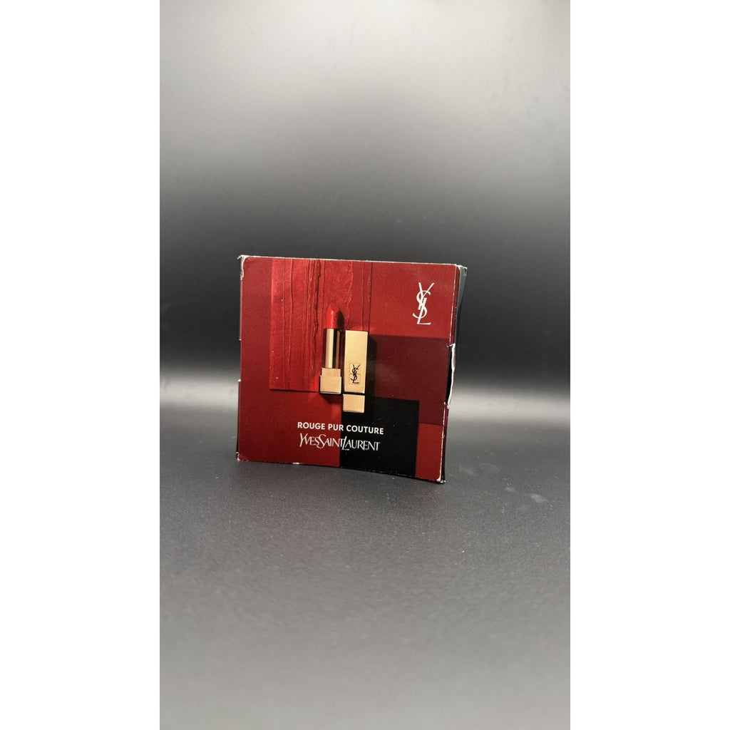 Yves Saint Laurent Rouge Pur Couture Sample Lipstick 0.45oz 1.3g Red Travel YSL