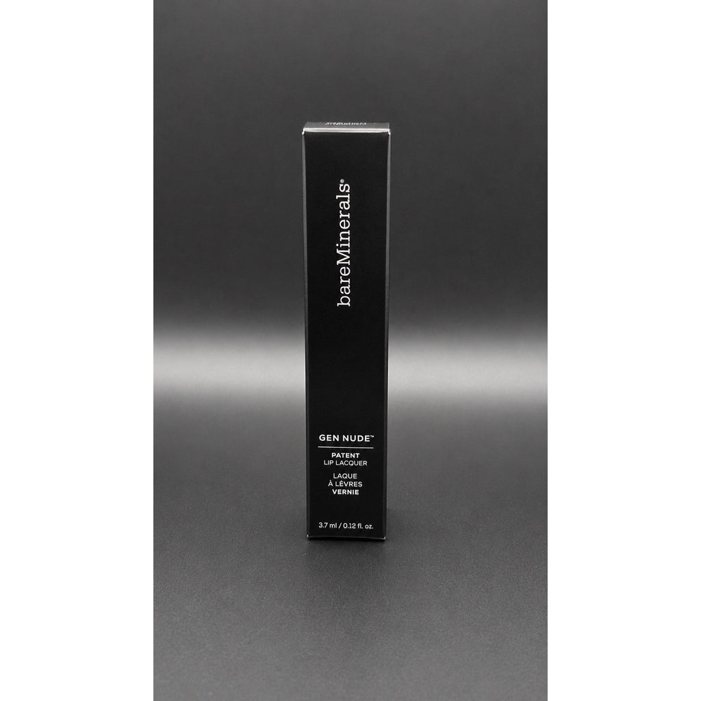 bareMinerals Gen Nude Patent Lip Lacquer Major Full Size 0.12oz New in Box