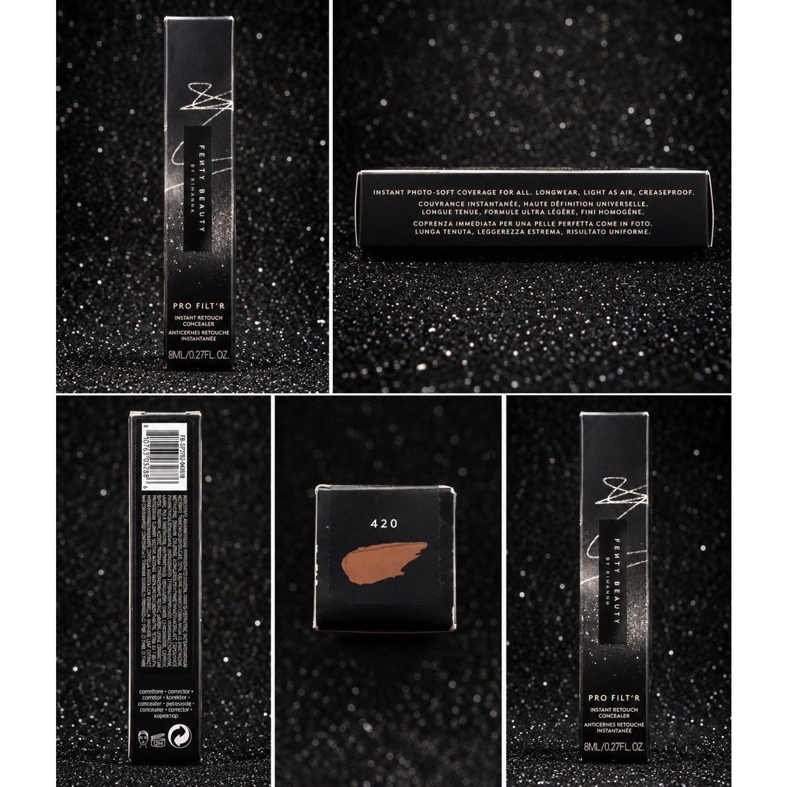 FENTY BEAUTY Pro Filt’r Instant Retouch Concealer – Shade 420