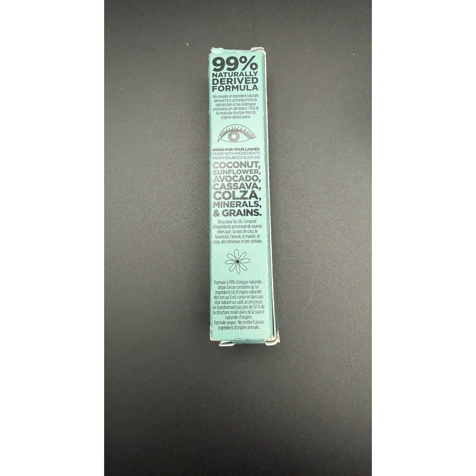 URBAN DECAY Vegan Plant-Powered VOLUMIZING MASCARA BLACK .067 OZ / 2 ML TRAVEL