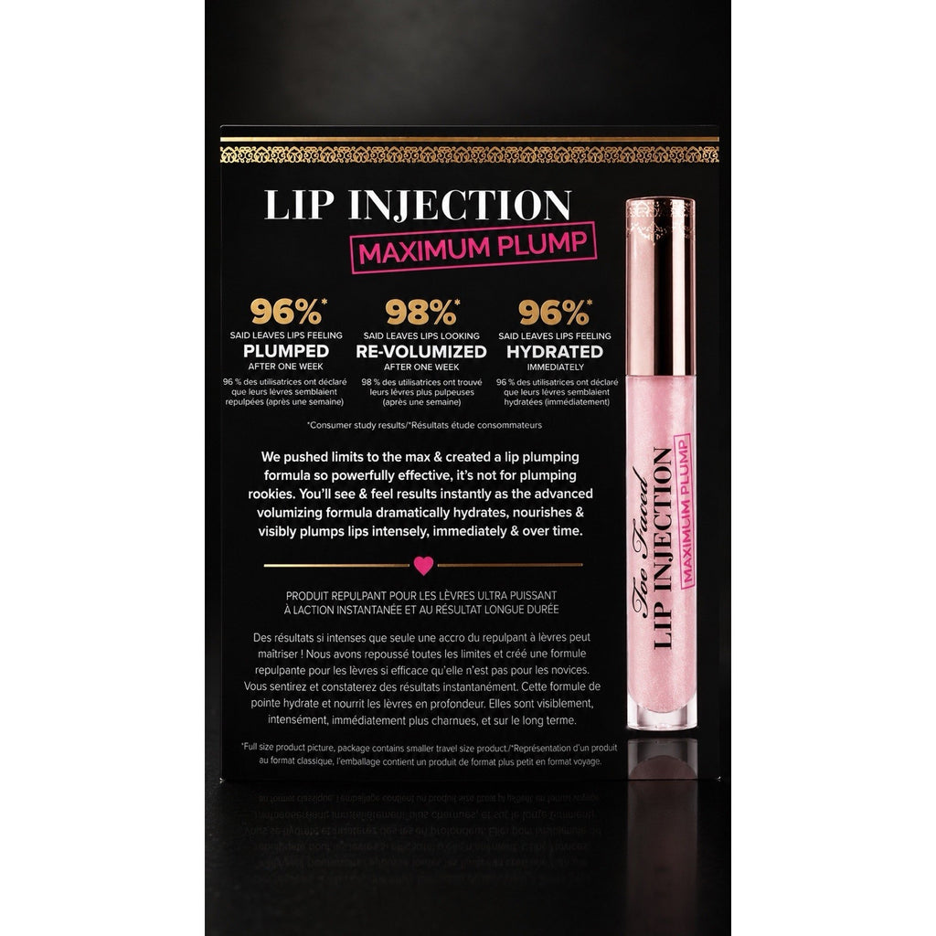 Lip Injection Maximum Plump Extra Strength Lip Plumper, 0.10 Oz