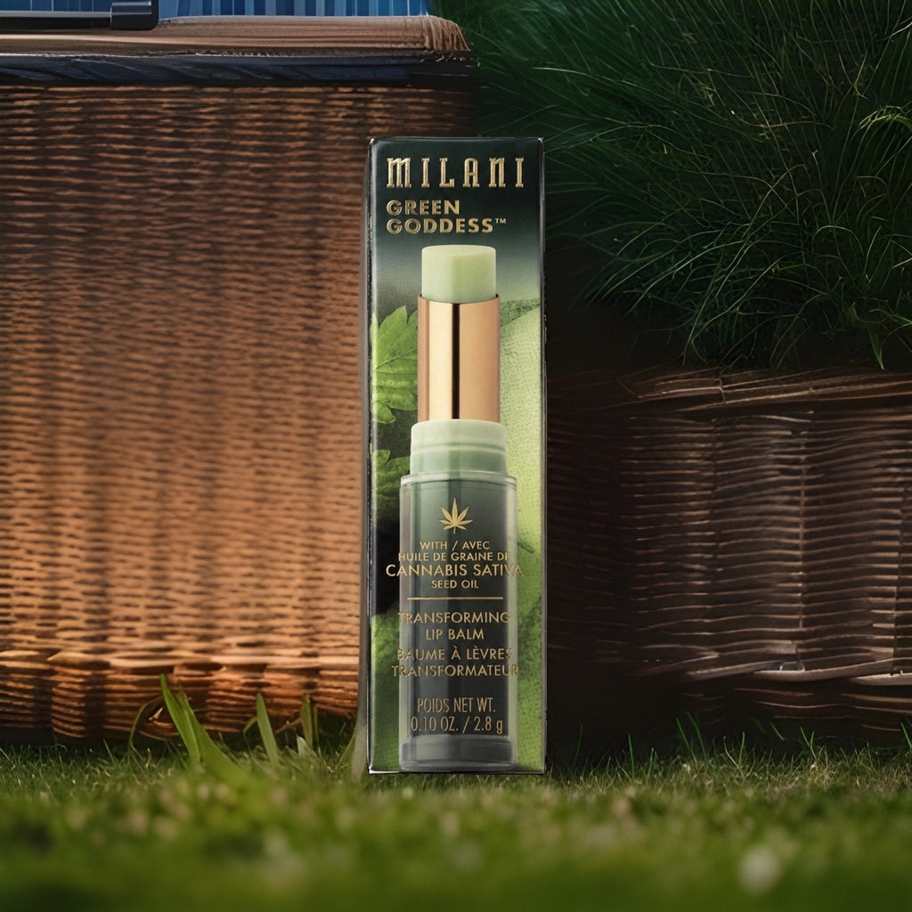 MILANI Green Goddess Lip Balm, Green Goddess - Aloe Leaf Extract..