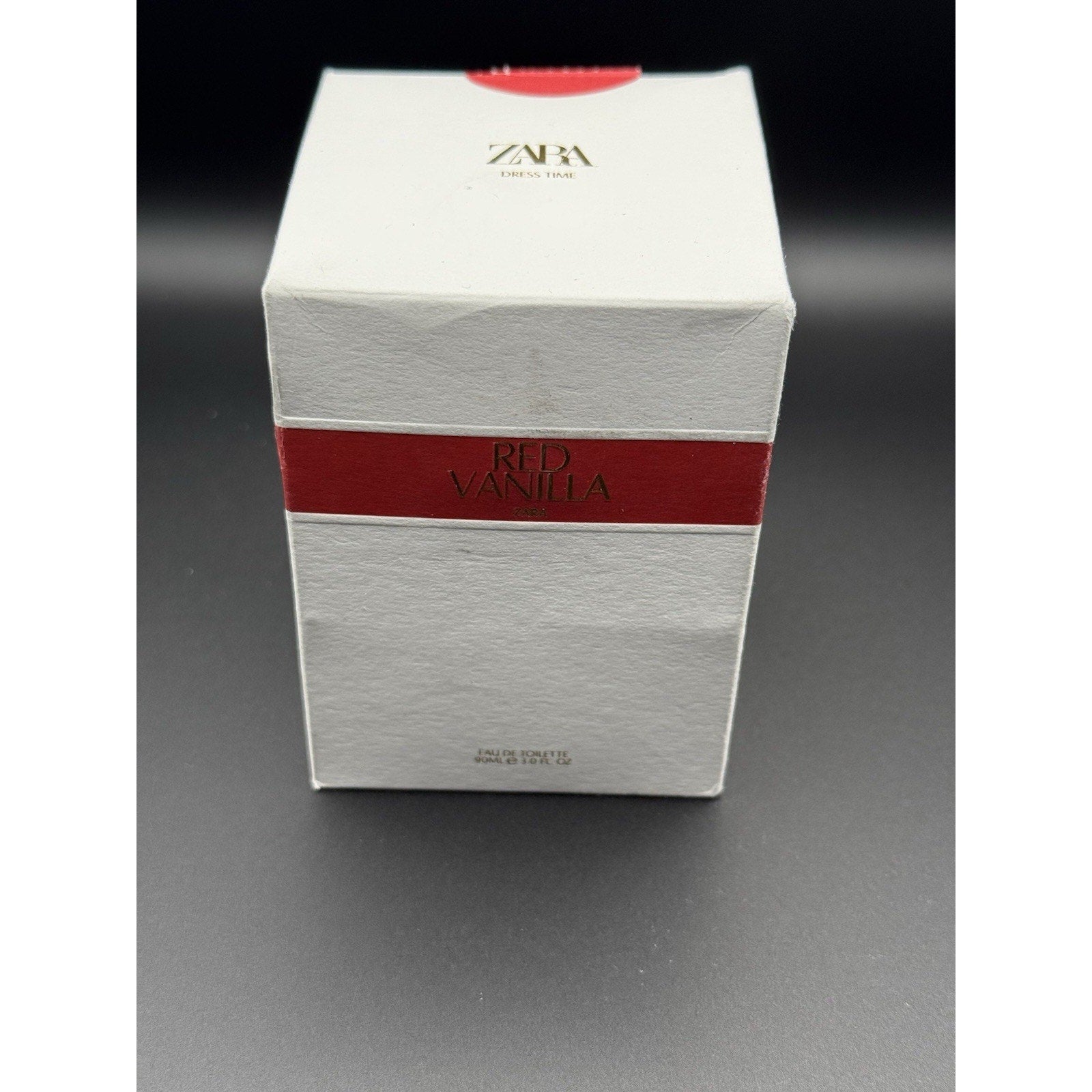 Zara Red Vanilla Dress Time 01 Perfume 3 Oz EDT 90 ML Eau de Toilette Spray