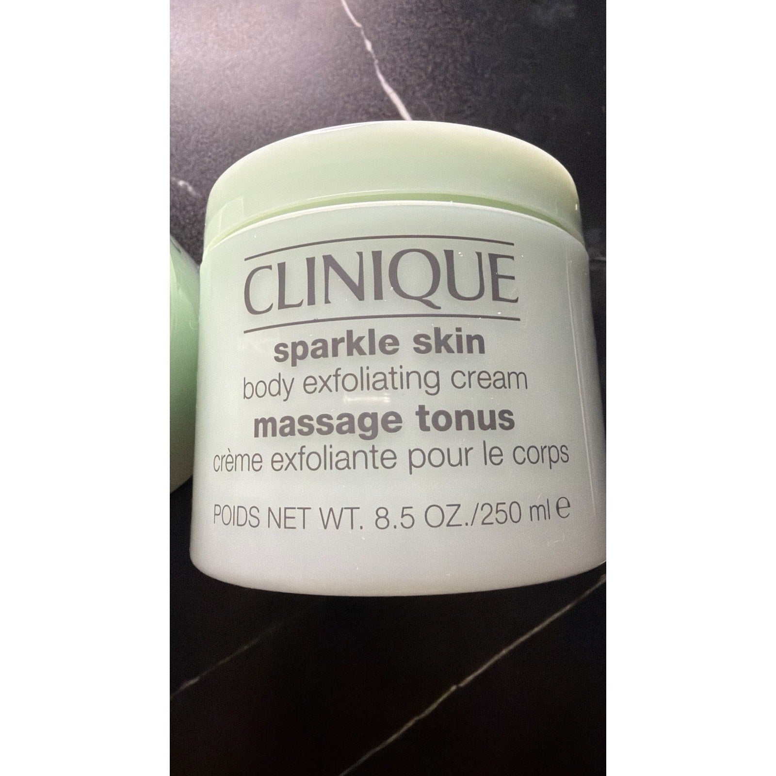 Clinique Sparkle Skin Body Exfoliating Cream Full Size 8.5oz/250ml New