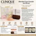 Clinique Blended Face Powder & Brush 07 Transparency 4+ D 1.2 oz New Sealed