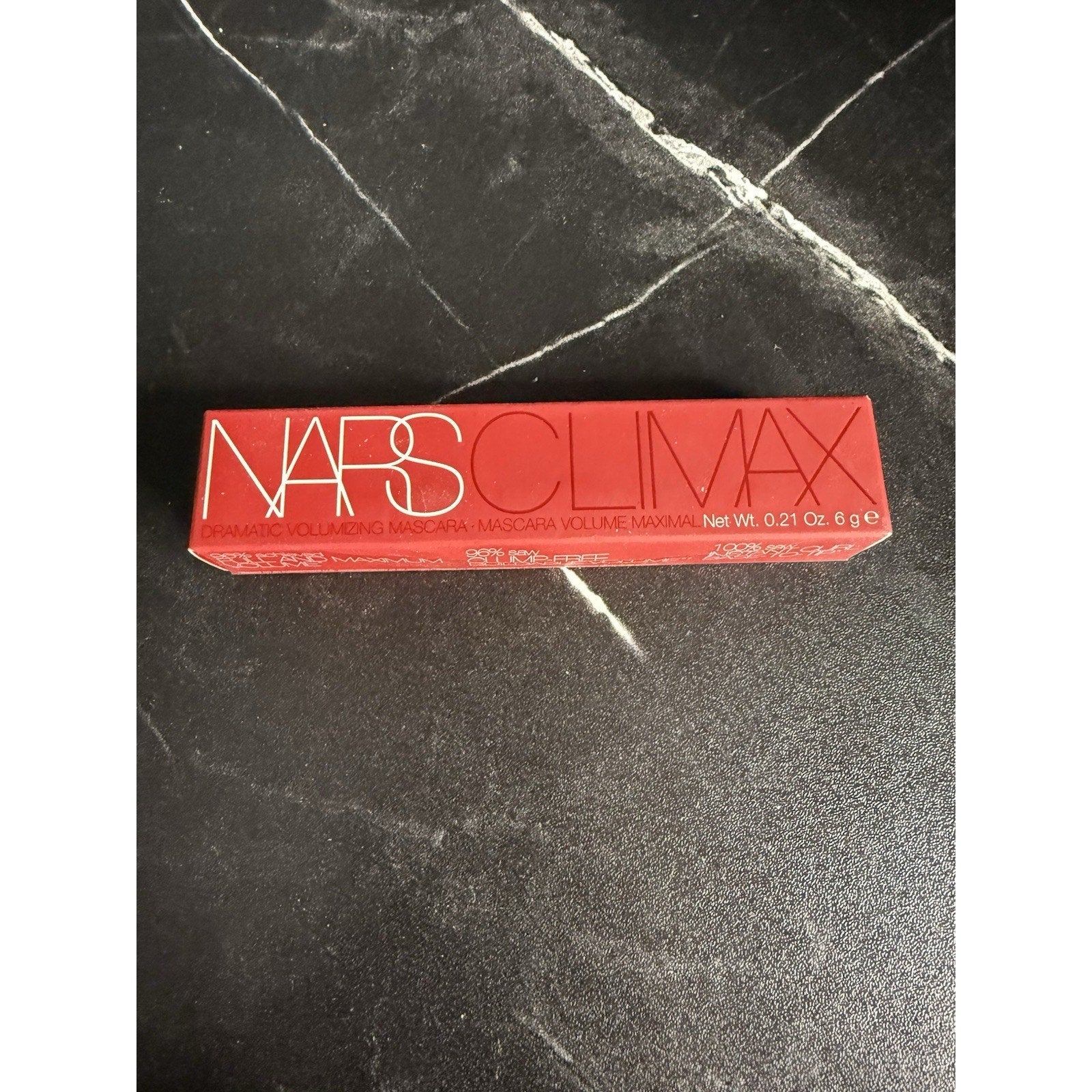 NARS Climax Dramatic Volumizing Mascara Explicit Black 0.21 oz New In Box